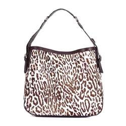 1:1 Gucci 247597 Gucci Heritage Medium Shoulder Bags-Coffee Leopard